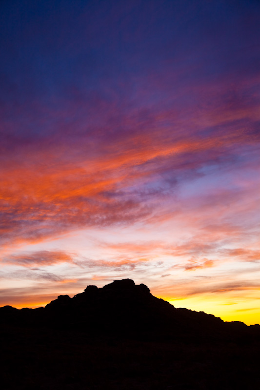 Sunset From Camp